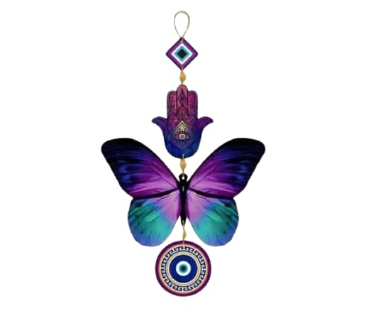 Premium Printed Evil eye Wall Hanging For Home And Office Decor Wall Hanging Wooden Art Decoration Item for Living Room|Home Decor| Gifts| Quotes Decor Item|Wall Sculpture (14X8)