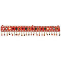 et Toran de porte en coton rouge pour la décoration intérieure