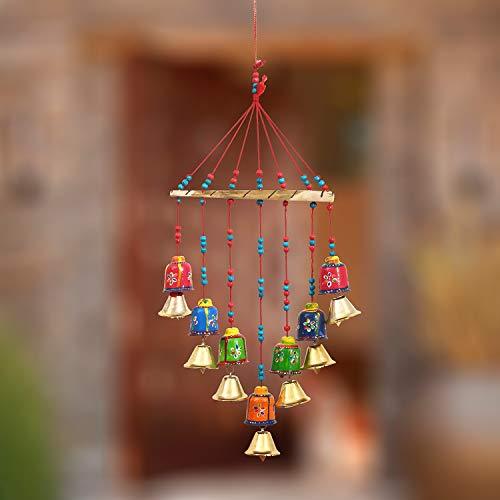 Décoration murale historique en bois, multicolore, 45 cm