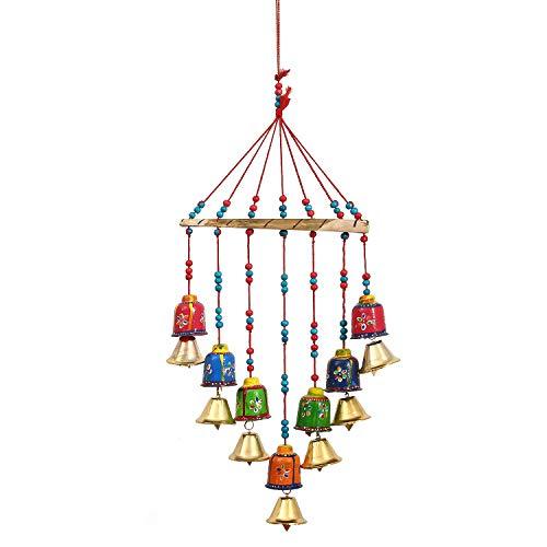 Décoration murale historique en bois, multicolore, 45 cm