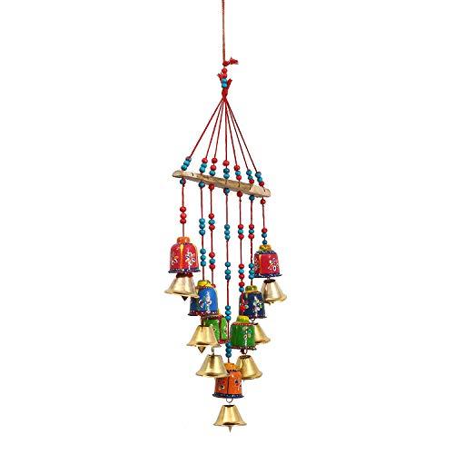 Décoration murale historique en bois, multicolore, 45 cm