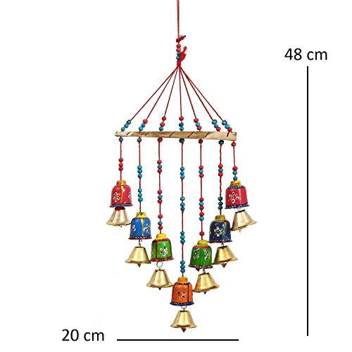 Décoration murale historique en bois, multicolore, 45 cm