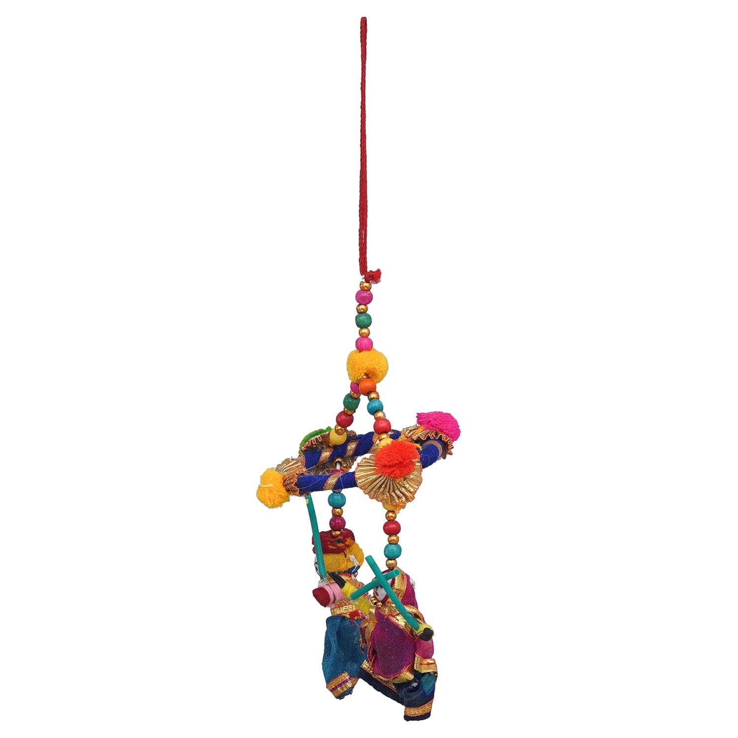 Tentures murales rondes Poupées et marionnettes faites à la main Tentures de porte Décoration murale Figurines décoratives à suspendre pour la maison, le bureau, figurines décoratives, idole/cadeau, présentoir de 20,32 cm