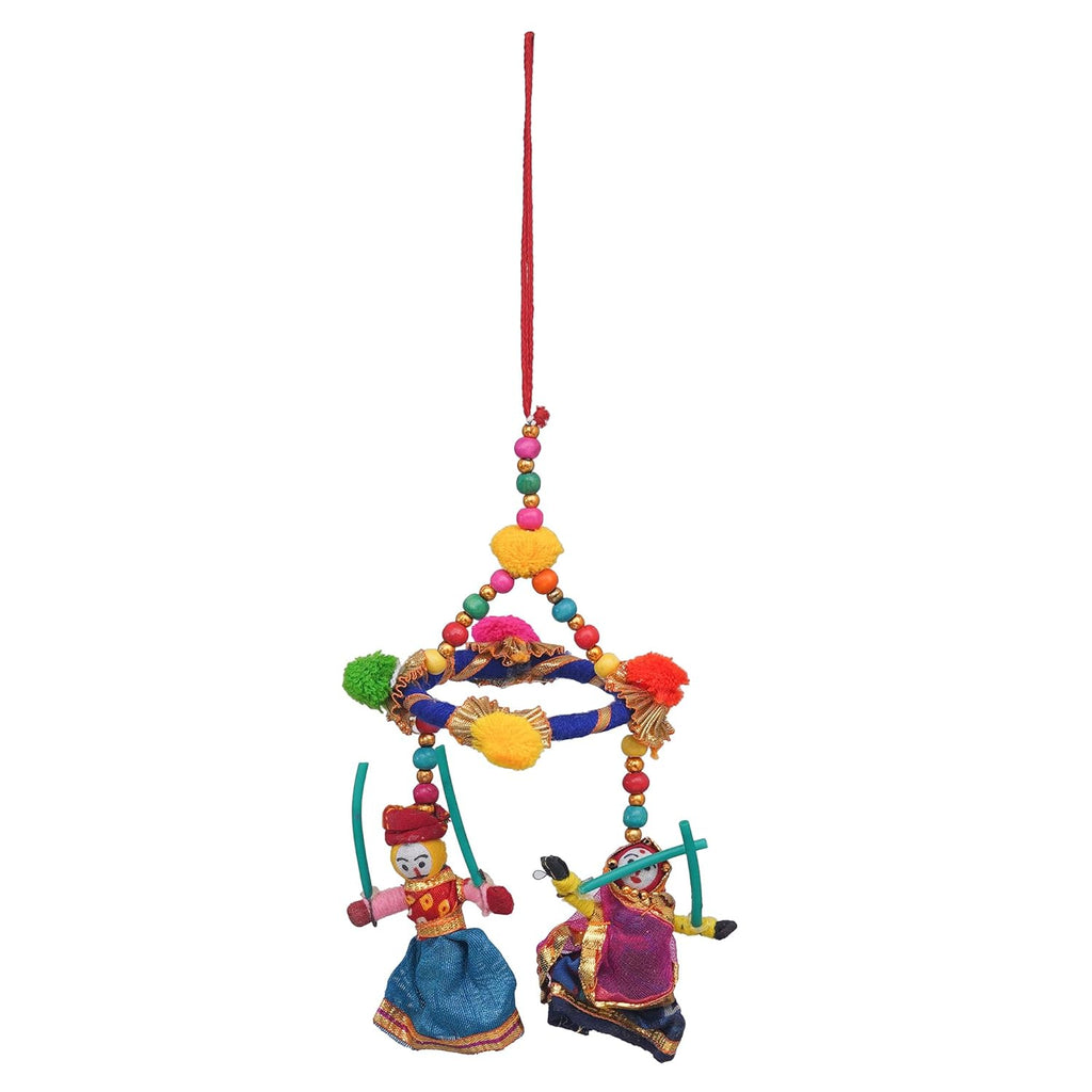 Tentures murales rondes Poupées et marionnettes faites à la main Tentures de porte Décoration murale Figurines décoratives à suspendre pour la maison, le bureau, figurines décoratives, idole/cadeau, présentoir de 20,32 cm