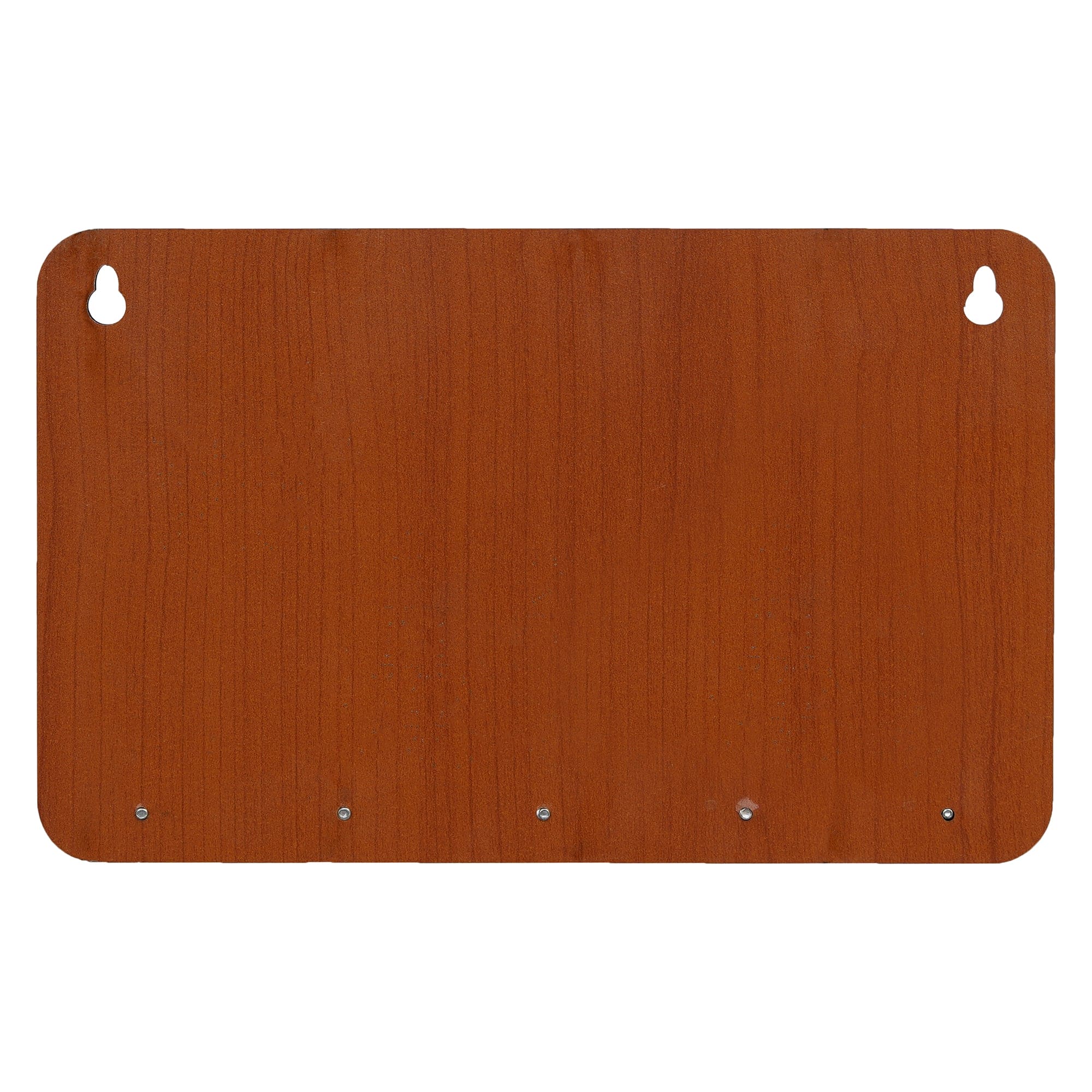 Porte-clés mural en bois de modèle premium pour la décoration intérieure et de bureau / Support de clés pour la maison - Orange, Doré - 20 cm