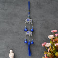 Carillons Éoliens Éléphant Haut de Gamme pour Articles de Décoration Maison/Carillons Éoliens Feng Shui pour Décoration Balcon Chambre Maison/Carillon Éolien Suspendu Mural (41 cm)