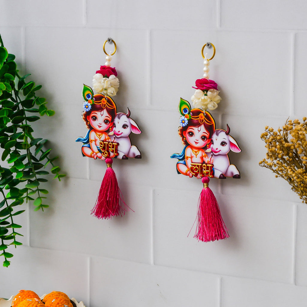 Premium avec tenture murale pour la décoration de Diwali | Décoration murale | Tenture murale de décoration de temple | Tenture de décoration de Pooja et de maison (3)