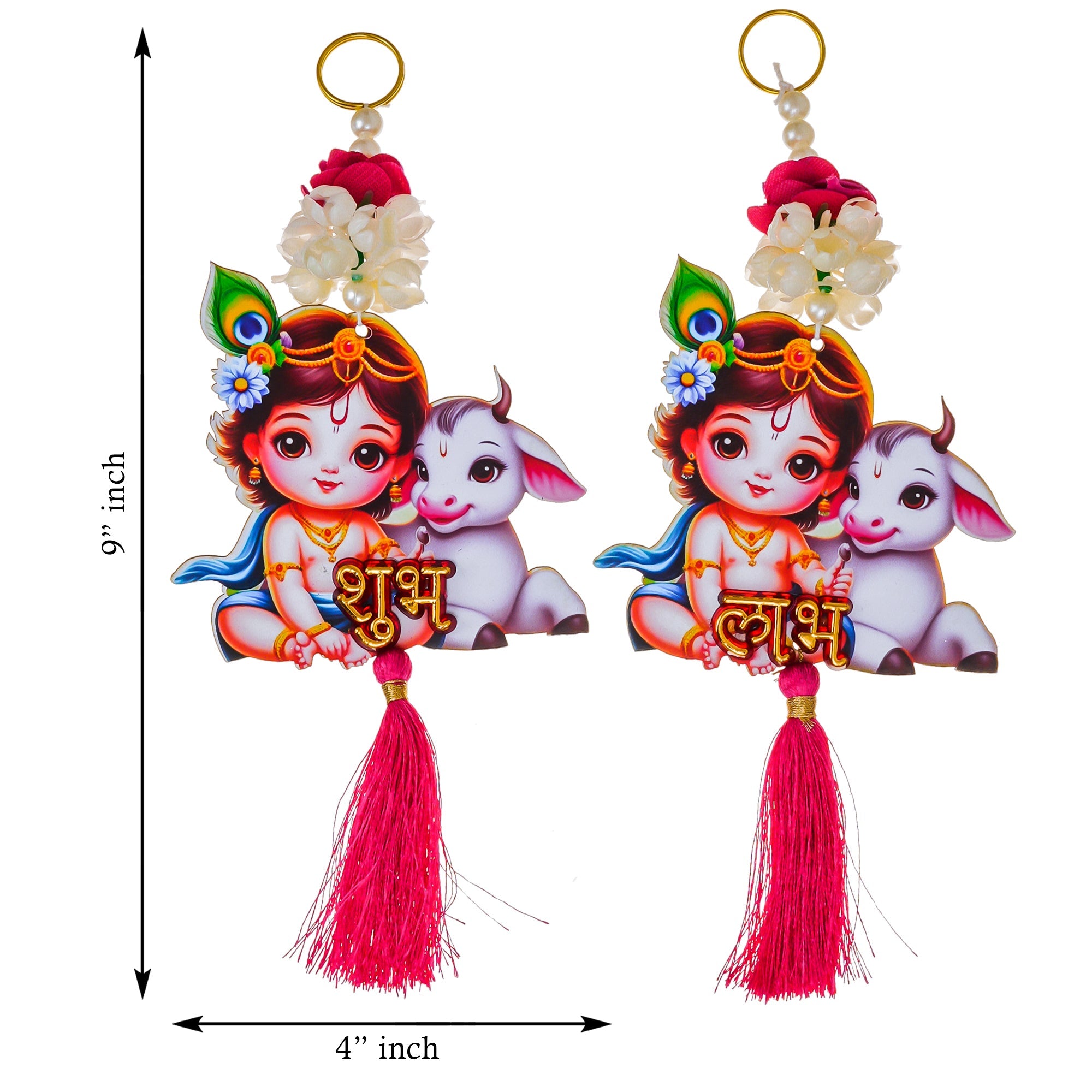 Premium avec tenture murale pour la décoration de Diwali | Décoration murale | Tenture murale de décoration de temple | Tenture de décoration de Pooja et de maison (3)